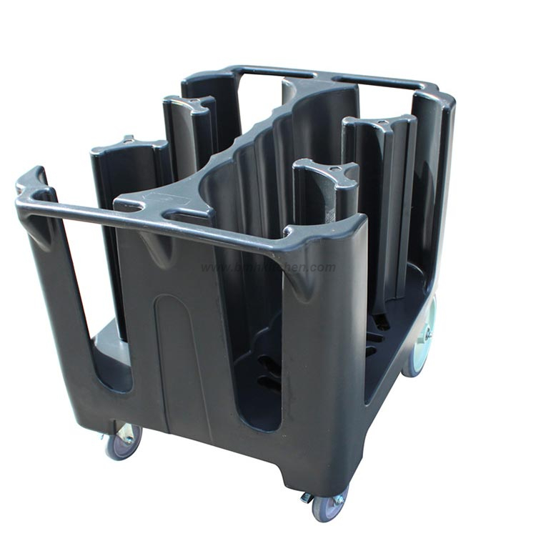Adjustable Plate Dish Moving Trolley