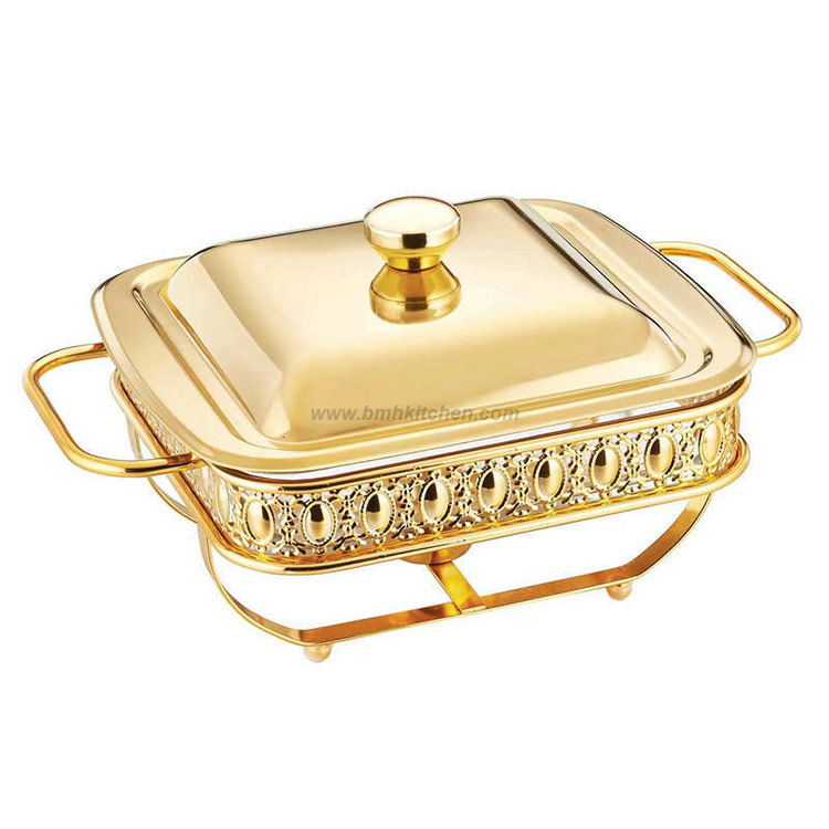 Glass Serving Chafing Dish