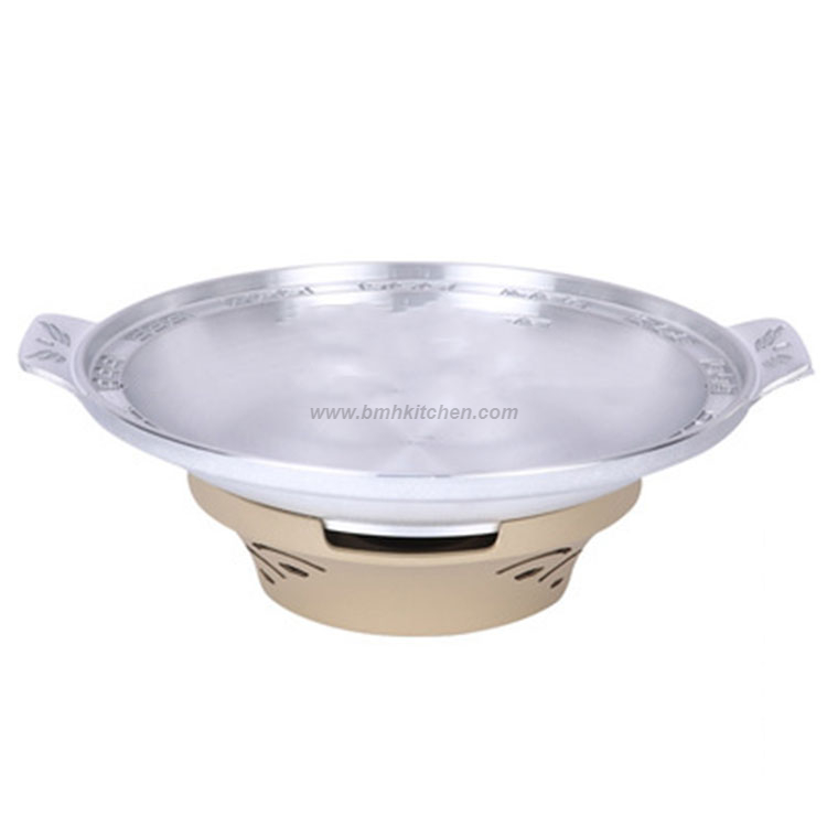 Thickened Aluminum Solid Alcohol Furnace Set