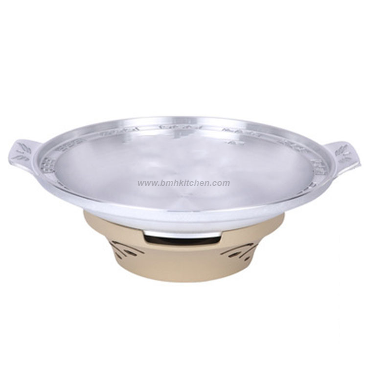 Thickened Aluminum Solid Alcohol Furnace Set