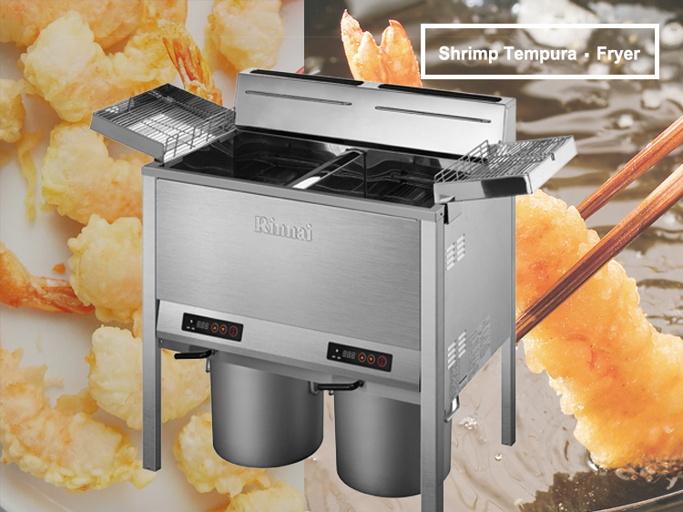 Rinnai commercial gas fryers