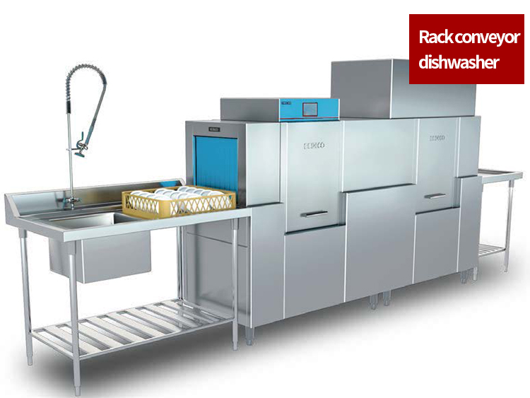 commercial kitchen dishwasher