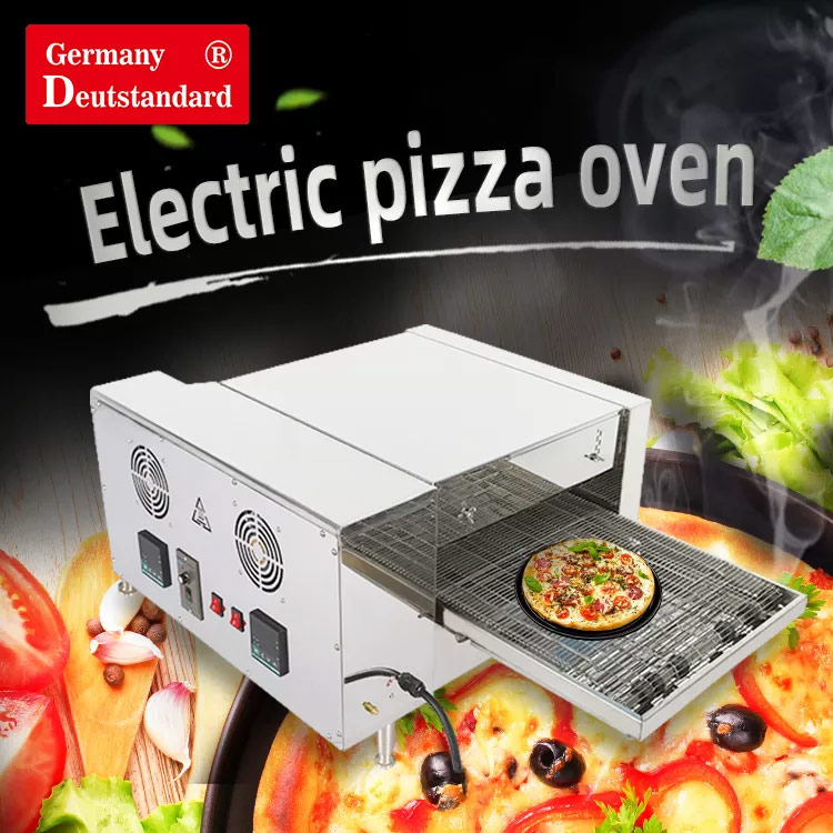 Commercial pizza oven with conveyor belt (2)