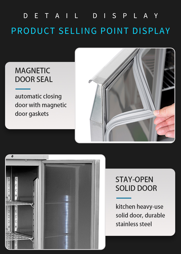 commercial freezer upright single door frost free details_10