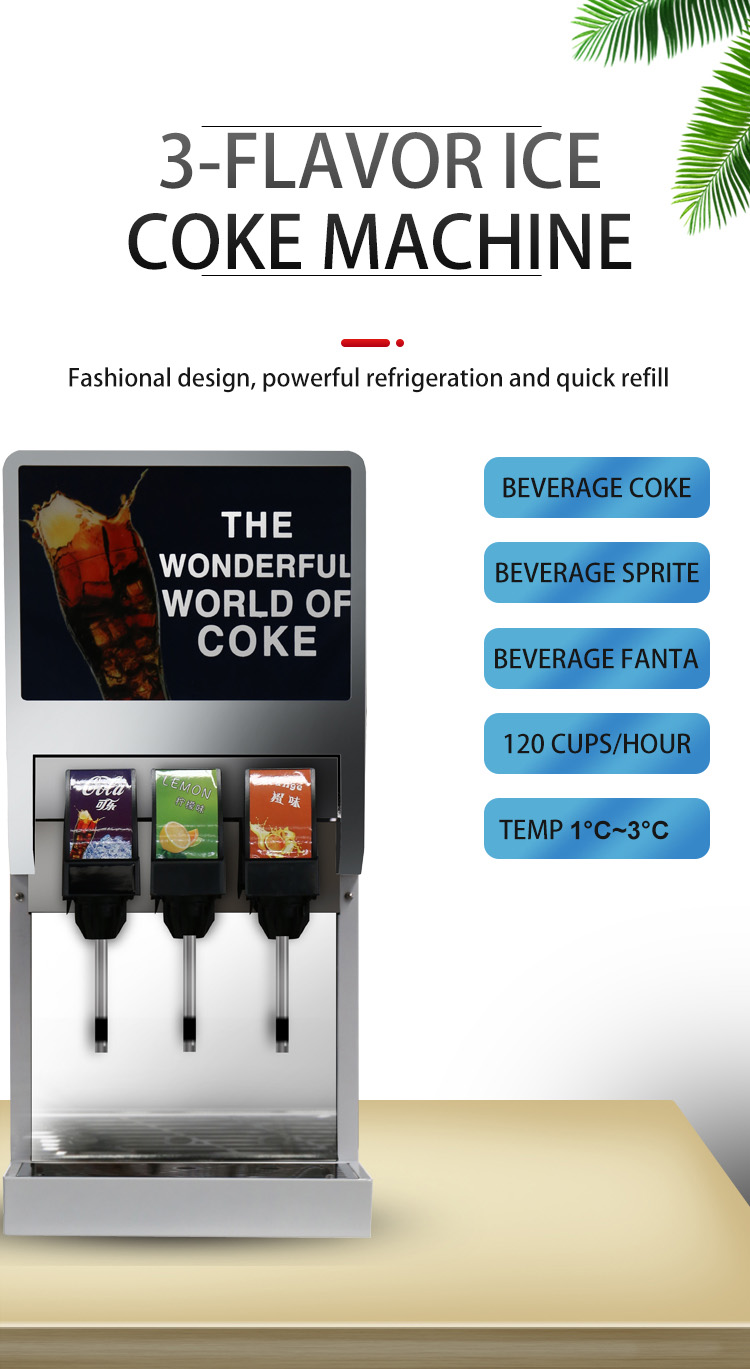 Coke Dispenser 3-Flavor