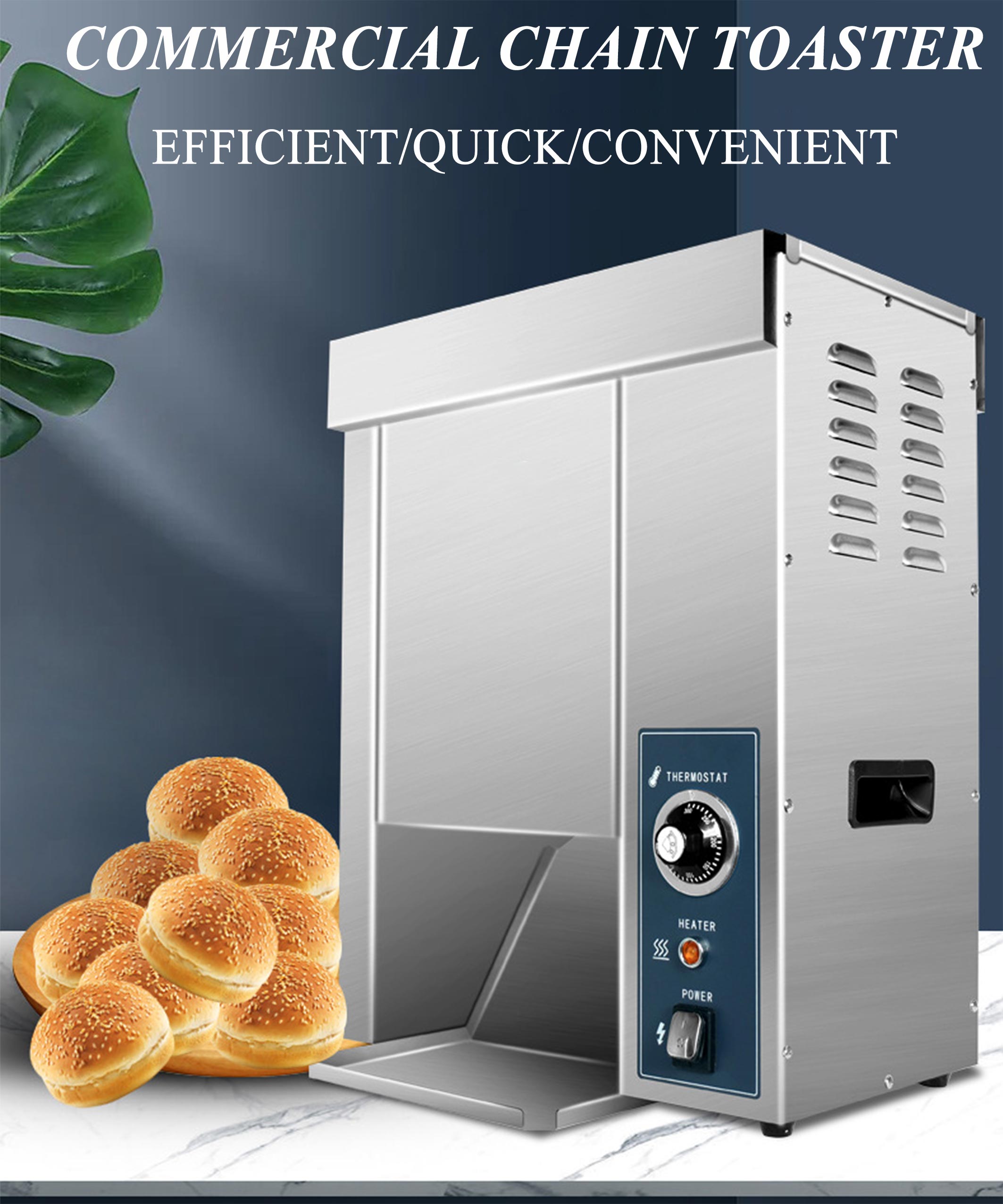 Commercial Hamburger Bun Toaster Machine (1)