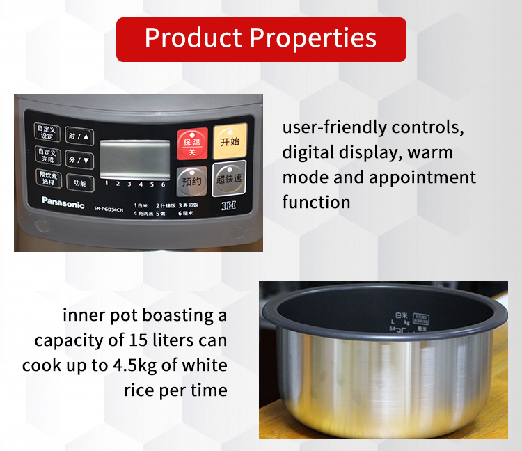 stainless steel sushi rice cooker