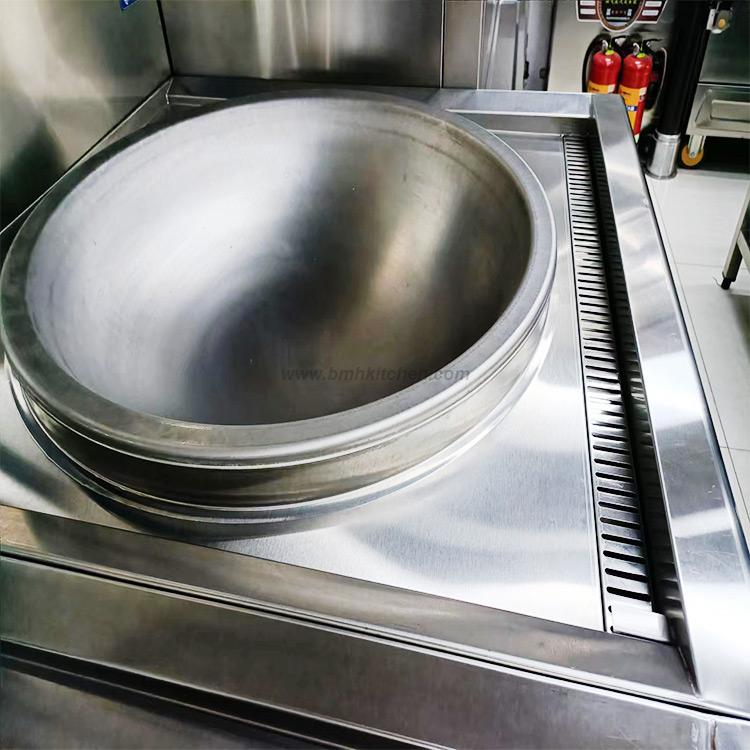 Stainless Steel Induction Wok Stove