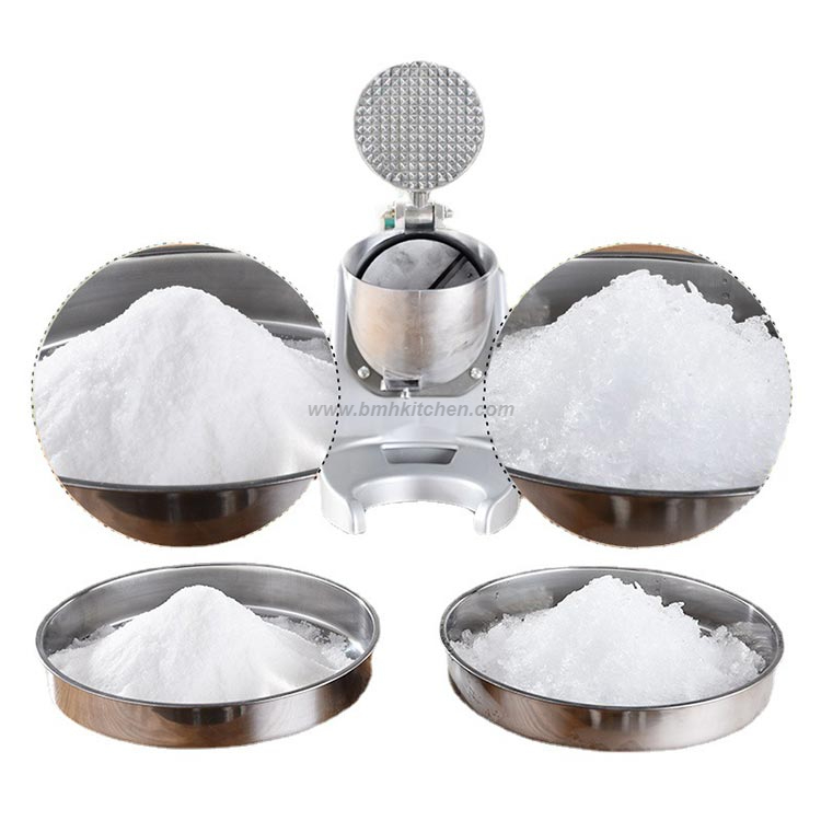 Commercial machine ice crusher