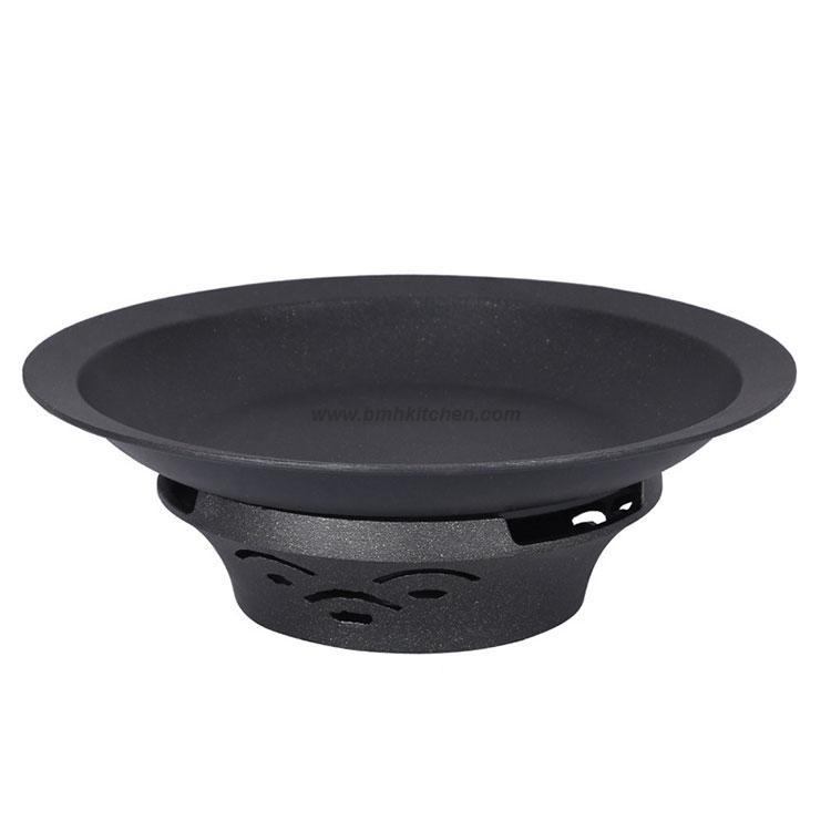 Thickened Aluminum Solid Alcohol Furnace Set