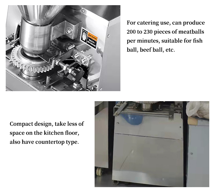 electric fish ball machine