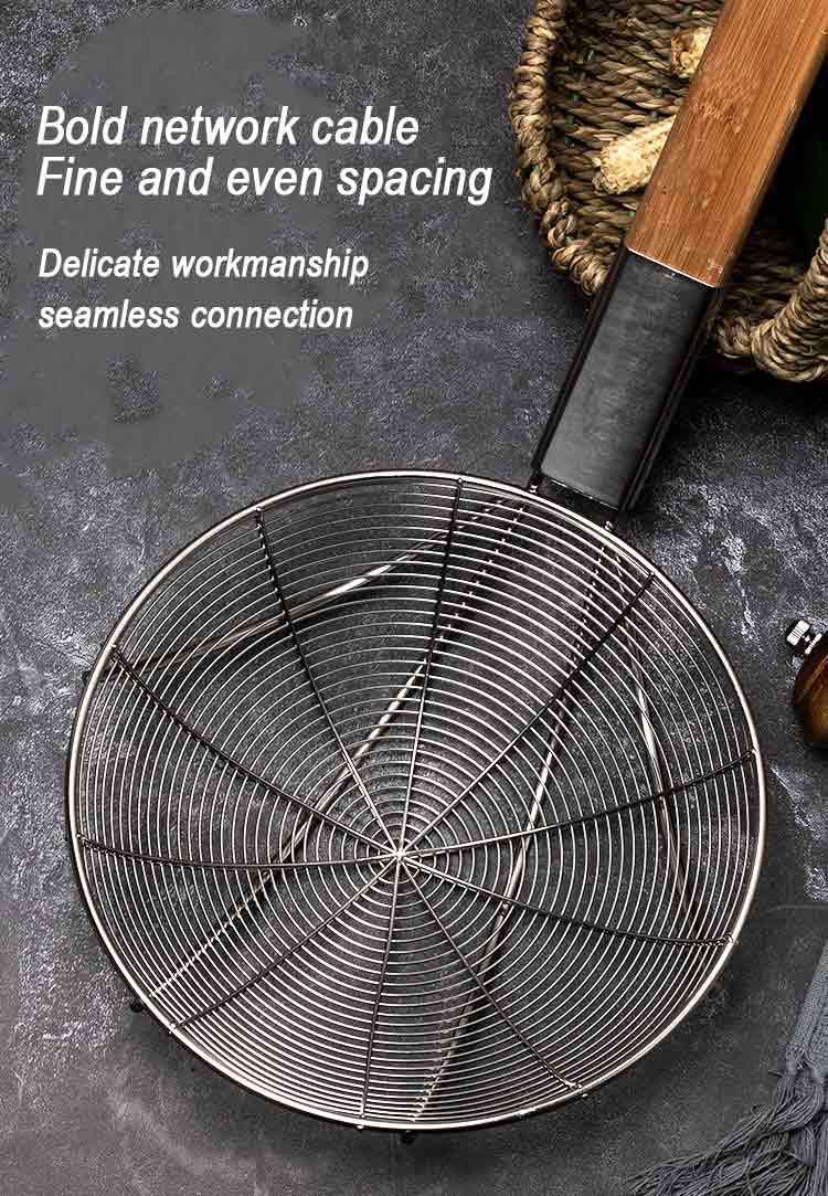 Spider Strainer With Bamboo Handle (1)