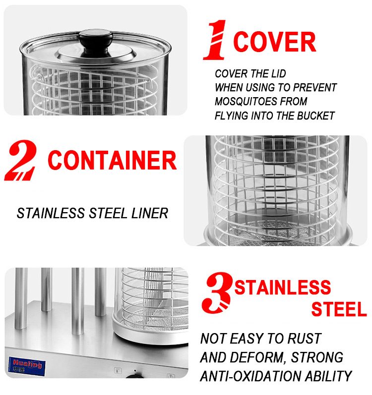 hot dog steamer machine with heat spike (2)