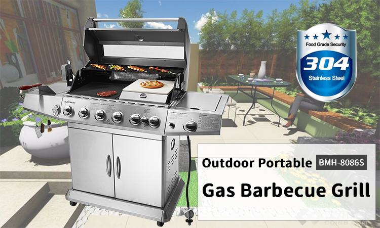 stainless steel outdoor bbq grill
