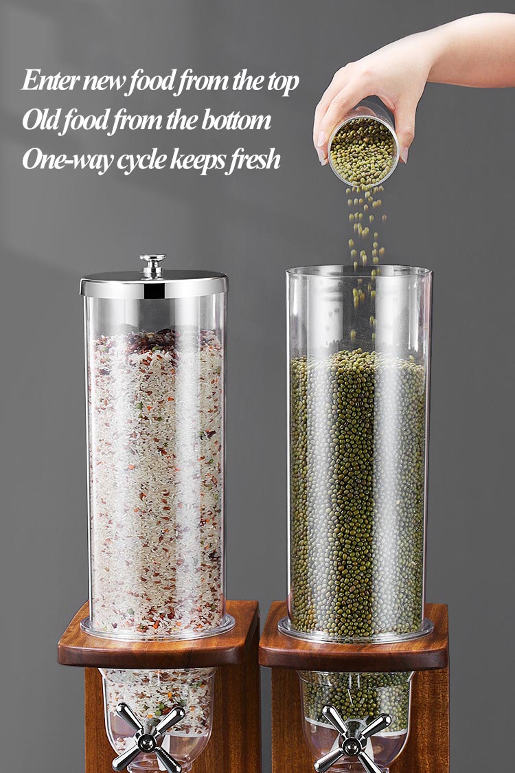 Wood Stand Plastic Canister (2)