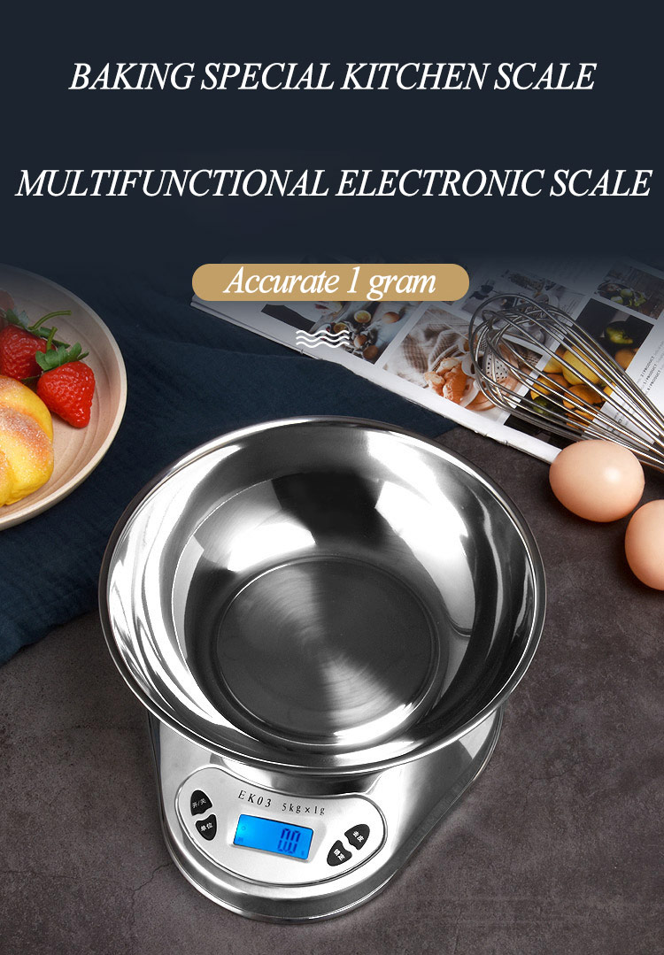 5kg Kitchen Digital Food Weighing Scale (1)