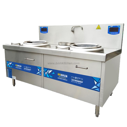 Stainless Steel Induction Wok Stove