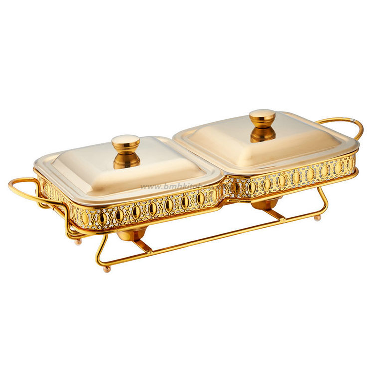 Glass Serving Chafing Dish