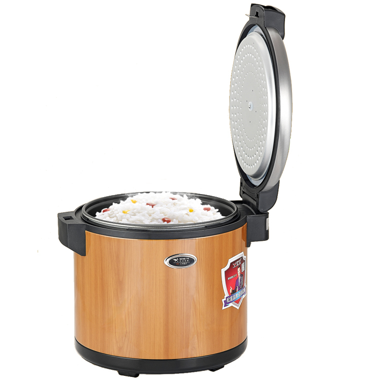 Rice Warmer with Woodgrain Finish