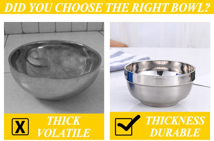 Double wall Stainless steel bowl (1)