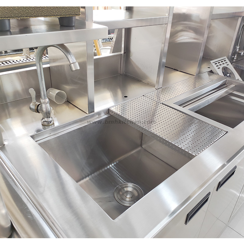 Stainless Steel Bubble Tea Station