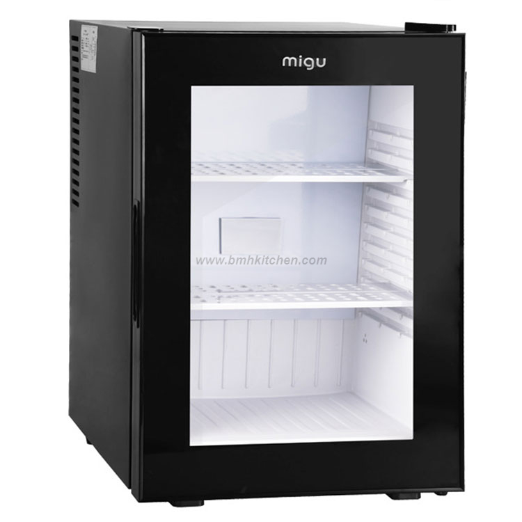 See Through Glass Mini Fridge