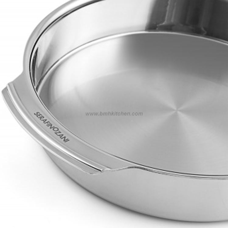 Round Stainless Steel Baking Tray