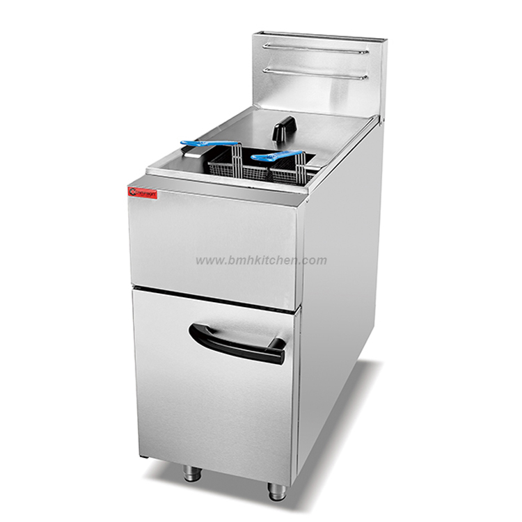 Gas Single Cylinder 5 Tube Fryer