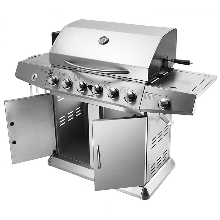 6 Brenngas BBQ Grill