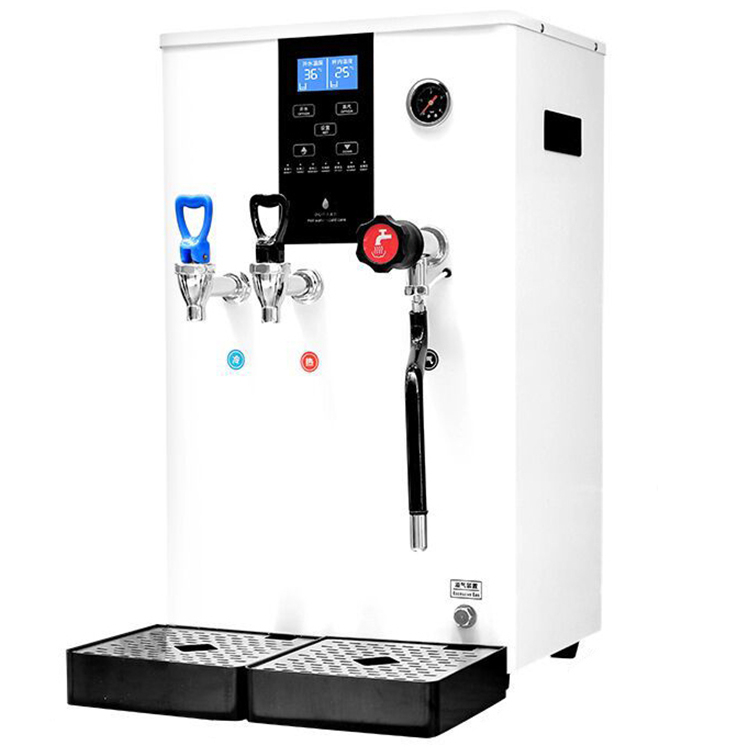 Water Dispenser with Milk Steamer