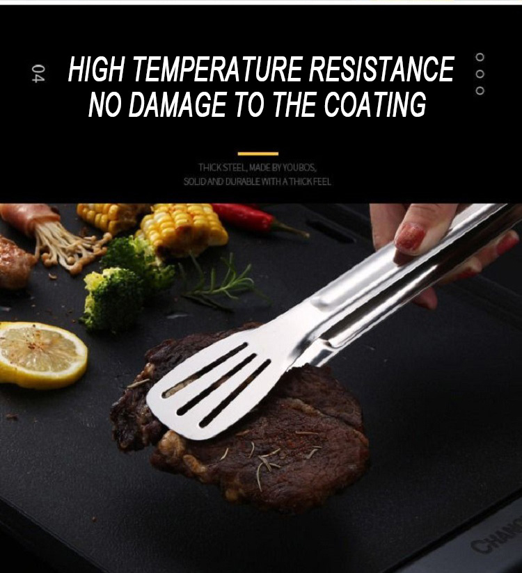 Stainless Steel Locking Food Tong (1)