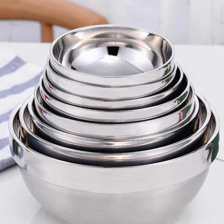 Double wall Stainless steel bowl (2)