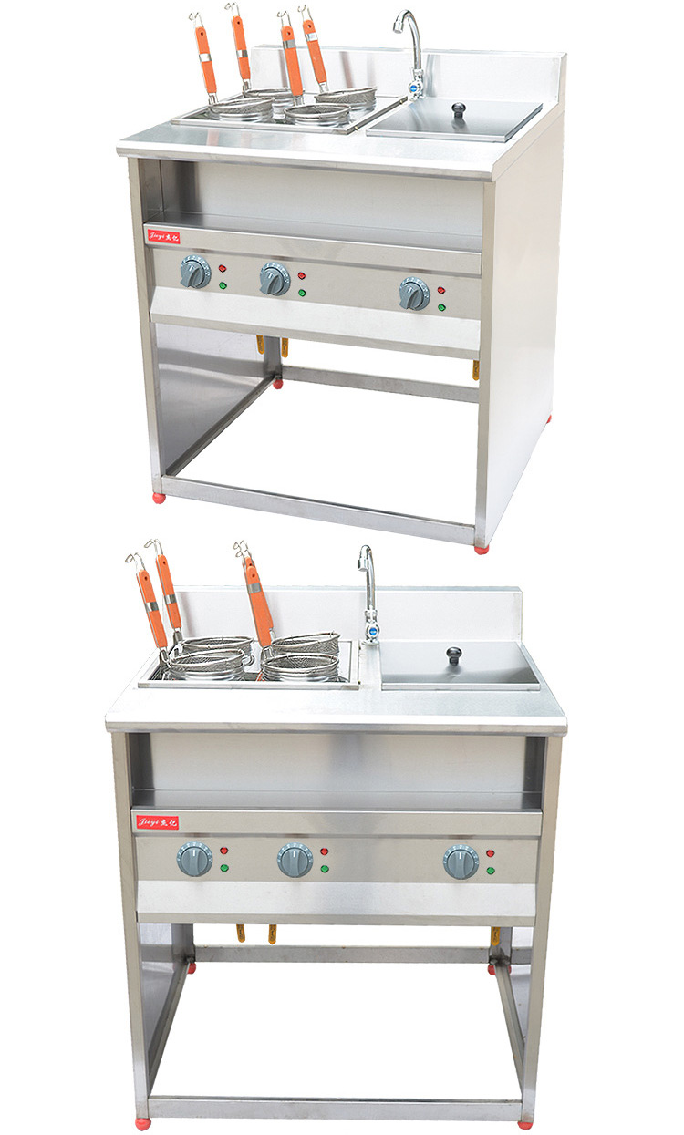 Electric noodle boiler with soup tank