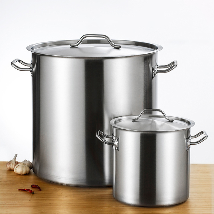 Stainless Steel Stock Pot with compound bottom (2)