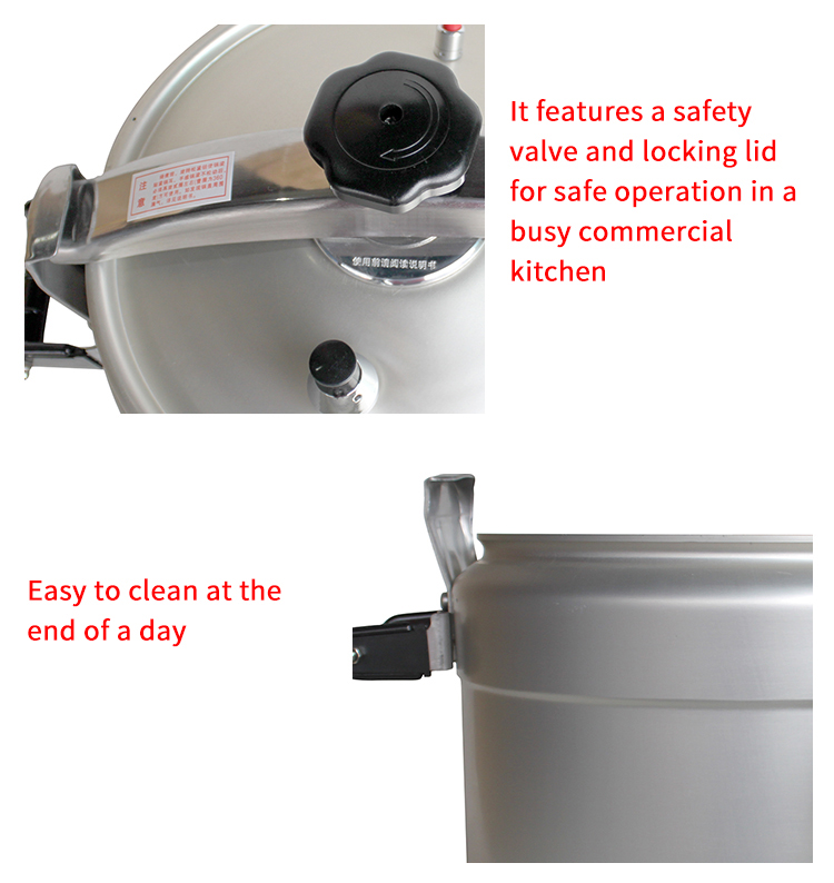 high pressure cooker for fast cooking meat