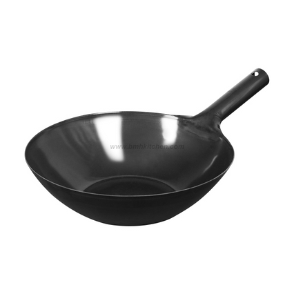 Japanese Iron Handle Wok 