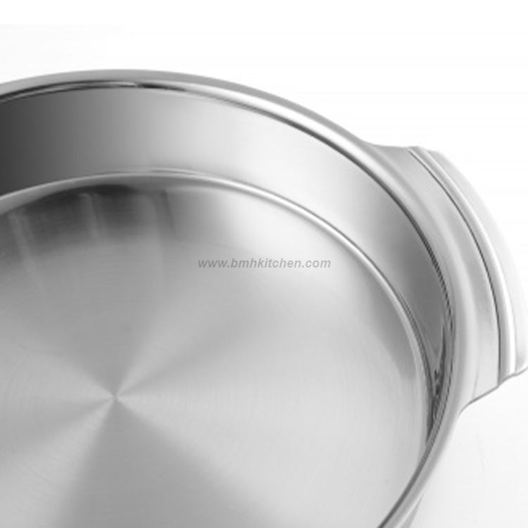 Round Stainless Steel Baking Tray