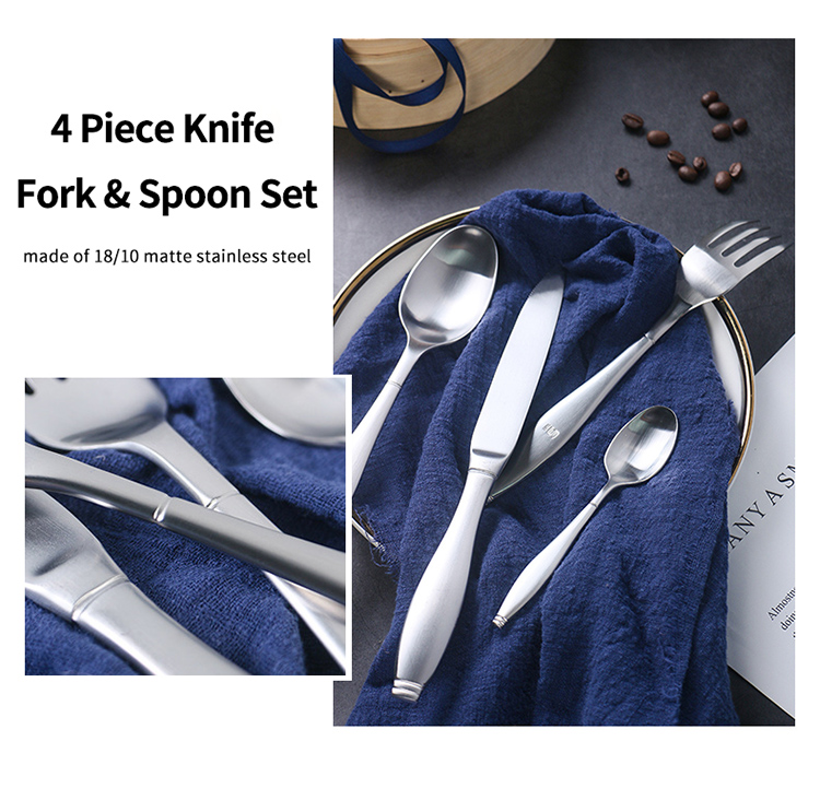 Mirror Tapos na Pagtatakda ng Cutlery