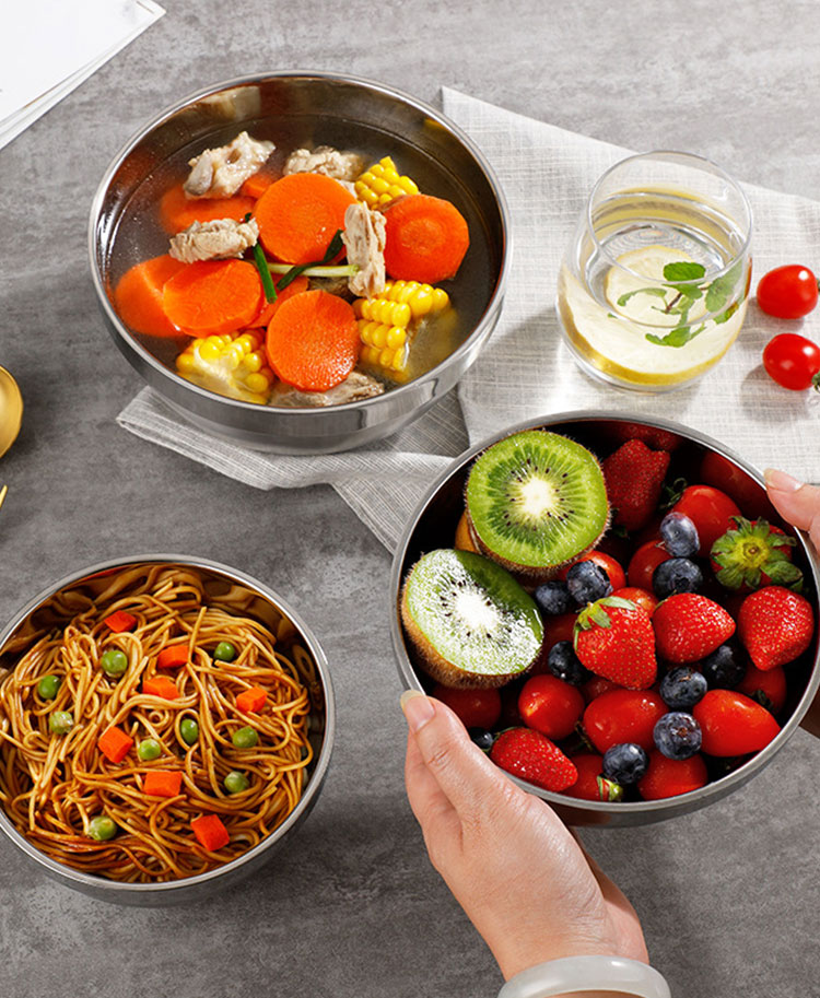 Newest--double-layer-Bowl-For-Salad
