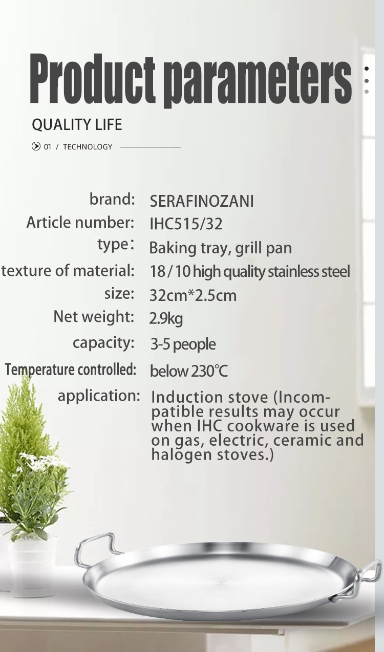 best grill pan for induction cooktop specification