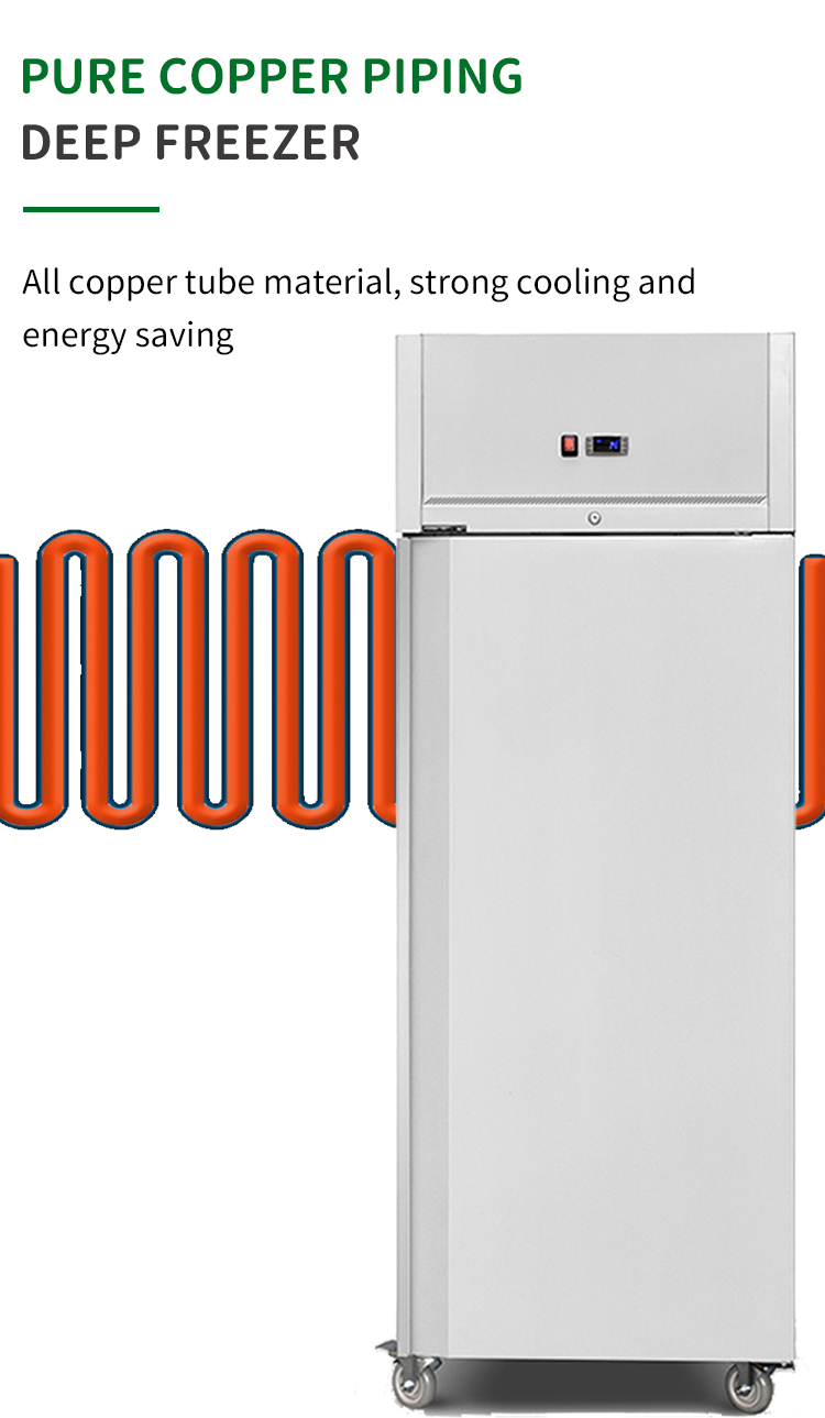 commercial freezer upright single door frost free details_08