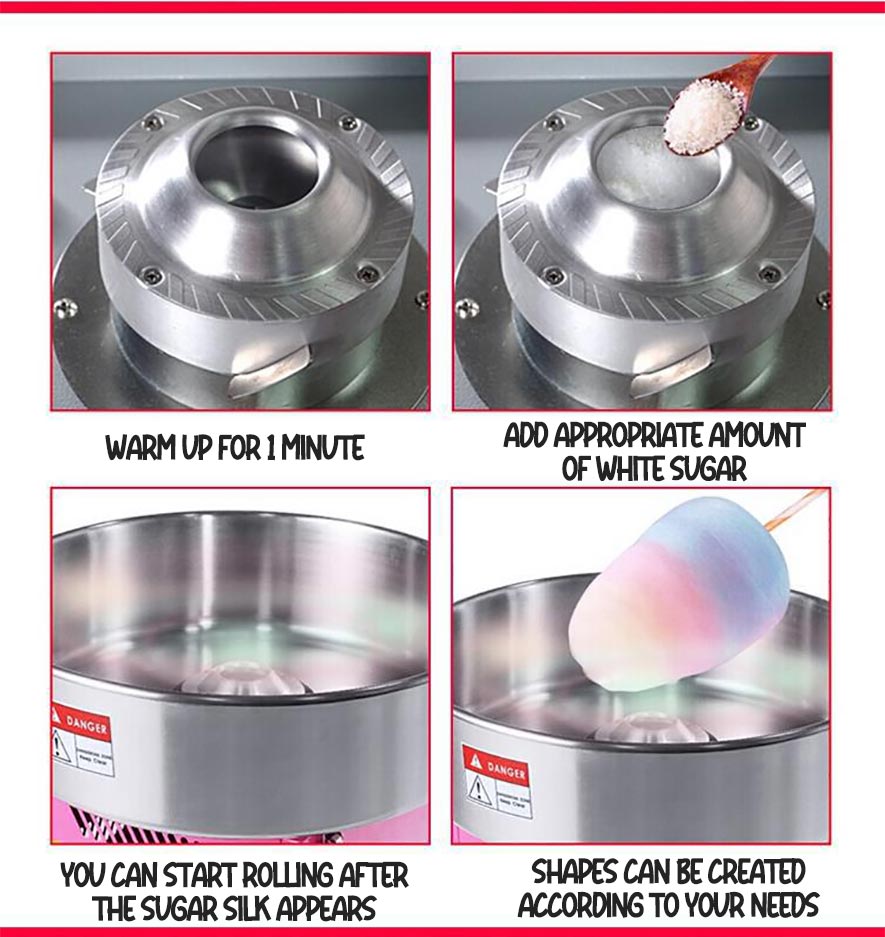 Portable Electric Cotton Candy Maker (2)