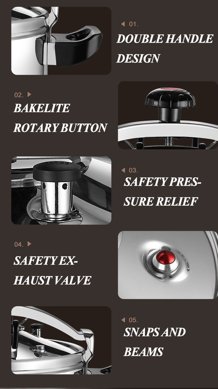 Explosion-proof Aluminum pressure cooker (1)