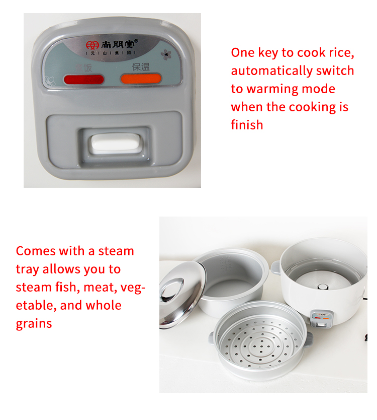 electric rice cooker and warmer