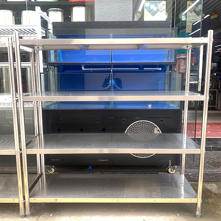 4-tier stainless steel shelf