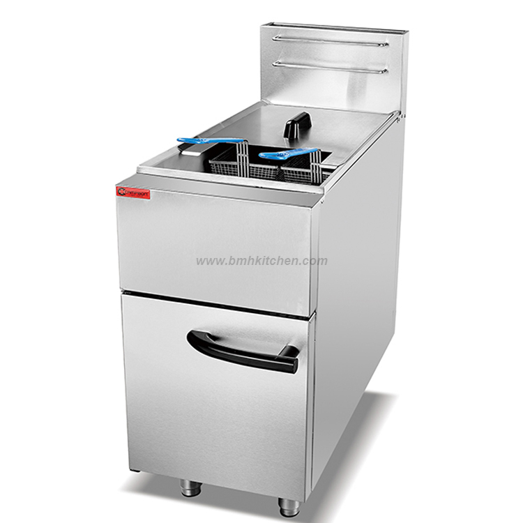 Gas Single Cylinder 5 Tube Fryer