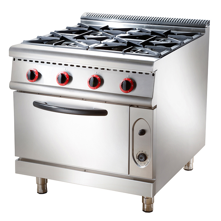 Commercial Gas Range with Oven