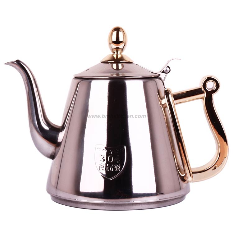 Practical Stainless Steel Teapot