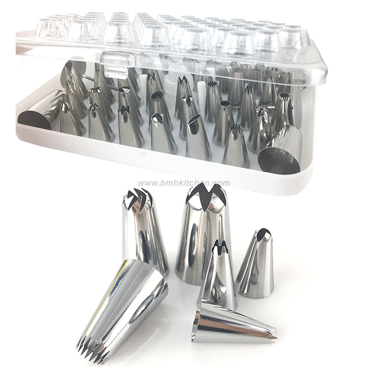 Stainless Steel Cake Decorating Tip Set