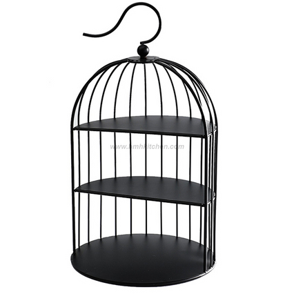 Bird Cage 3-Tier Cake Stand